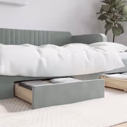 Maximisez l'espace de rangement dans votre chambre à coucher avec ces tiroirs de lit ! Matériau durable : les tiroirs de dess ...