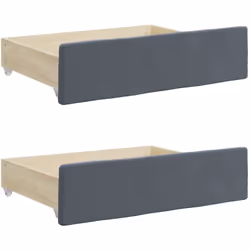 Maximisez l'espace de rangement dans votre chambre à coucher avec ces tiroirs de lit ! Matériau durable : les tiroirs de dess ...