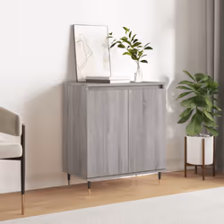 Ce buffet tendance, au look intemporel, est conçu pour être un excellent supplément à votre maison. Matériau durable : le boi ...