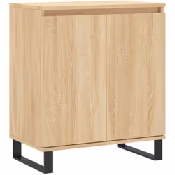 Ce buffet tendance, au look intemporel, est conçu pour être un excellent supplément à votre maison. Matériau durable : le boi ...
