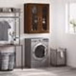vidaXL Armoire murale chêne marron 69,5x34x90 cm