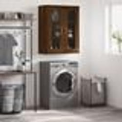 vidaXL Armoire murale chêne marron 69,5x34x90 cm