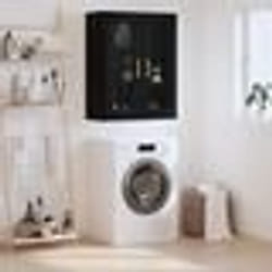 vidaXL Armoire murale noir 69,5x34x90 cm