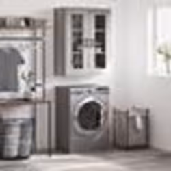vidaXL Armoire murale sonoma gris 69,5x34x90 cm