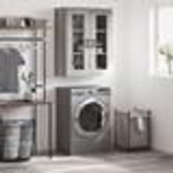 vidaXL Armoire murale sonoma gris 69,5x34x90 cm