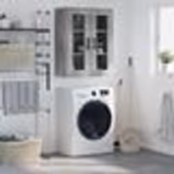 vidaXL Armoire murale gris béton 69,5x34x90 cm