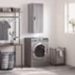 vidaXL Armoire murale sonoma gris 34,5x34x90 cm