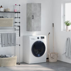 Armoire murale gris béton 34,5x34x90 cm Vidaxl