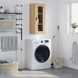 vidaXL Armoire murale chêne sonoma 34,5x34x90 cm