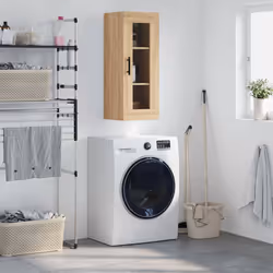 vidaXL Armoire murale chêne sonoma 34,5x34x90 cm
