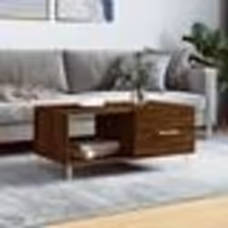 vidaXL Table basse chêne marron 90x50x40 cm bois d'ingénierie