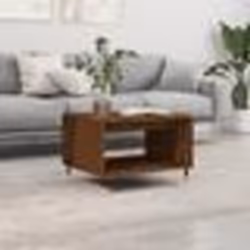 vidaXL Table basse chêne marron 60x50x40 cm bois d'ingénierie