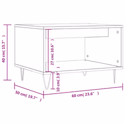 VidaXL 829258 Table à café, latérale et de salon - Vue supplémentaire 8