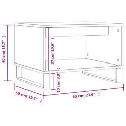 VidaXL 829260 Table à café, latérale et de salon - Vue supplémentaire 8