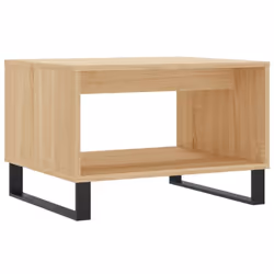 Ajoutez une touche d'élégance à votre salon avec cette élégante table basse. Matériau durable : le bois d'ingénierie est d'un ...