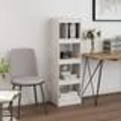vidaXL Banc à chaussures blanc 102x35x55 cm bois d'ingénierie