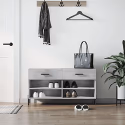 Rangez vos chaussures dans ce banc à chaussures élégant et pratique. C'est un choix parfait pour garder vos chaussures organi ...