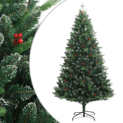 vidaXL Sapin de Noël à Charnières 180 cm