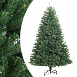VidaXL Sapin de Noël à charnières 180 cm - Vert
