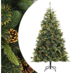 Vidaxl - Sapin de Noël artificiel articulé avec pommes de pin 180 cm