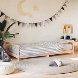 VidaXL 834393 Lit pour enfant Bois