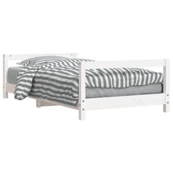 VidaXL 834400 Lit pour enfant Blanc Bois