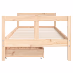 VidaXL 834405 Lit pour enfant Bois - Vue supplémentaire 5