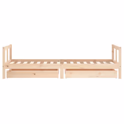 VidaXL 834405 Lit pour enfant Bois - Vue supplémentaire 6