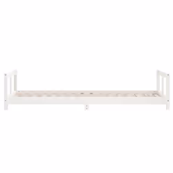 VidaXL 834424 Lit pour enfant Blanc Bois - Vue supplémentaire 5