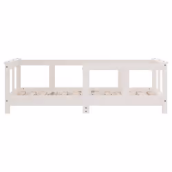 VidaXL 834427 Lit pour enfant Blanc Bois - Vue supplémentaire 5