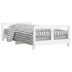 VidaXL 834430 Lit pour enfant Blanc Bois