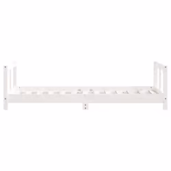 VidaXL 834430 Lit pour enfant Blanc Bois - Vue supplémentaire 5