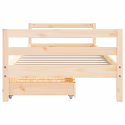 VidaXL 834435 Lit pour enfant Bois - Vue supplémentaire 5
