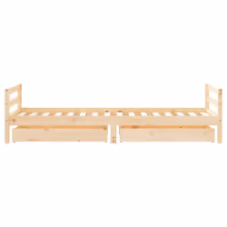 VidaXL 834435 Lit pour enfant Bois - Vue supplémentaire 6
