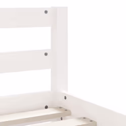 VidaXL 834436 Lit pour enfant Blanc Bois - Vue supplémentaire 8