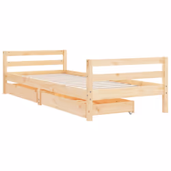VidaXL 834438 Lit pour enfant Bois