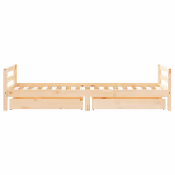 VidaXL 834438 Lit pour enfant Bois - Vue supplémentaire 6