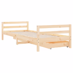 VidaXL 834438 Lit pour enfant Bois - Vue supplémentaire 7