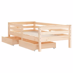 VidaXL 834441 Lit pour enfant Bois - Vue supplémentaire 4