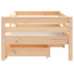 VidaXL 834441 Lit pour enfant Bois - Vue supplémentaire 5