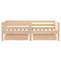 VidaXL 834441 Lit pour enfant Bois - Vue supplémentaire 6