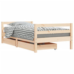 VidaXL 834444 Lit pour enfant Bois