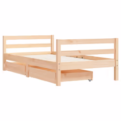 VidaXL 834444 Lit pour enfant Bois - Vue supplémentaire 3