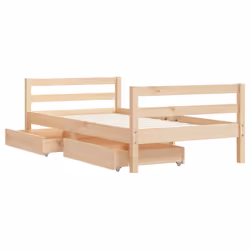 VidaXL 834444 Lit pour enfant Bois - Vue supplémentaire 4