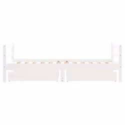 VidaXL 834445 Lit pour enfant Blanc Bois - Vue supplémentaire 6