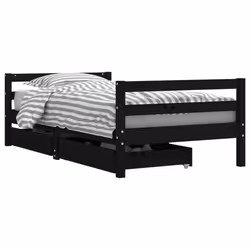 VidaXL 834446, Noir, Bois, 80 x 160 mm, 1 pièce(s)