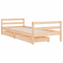 VidaXL 834447 Lit pour enfant Bois