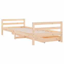 VidaXL 834447 Lit pour enfant Bois - Vue supplémentaire 7