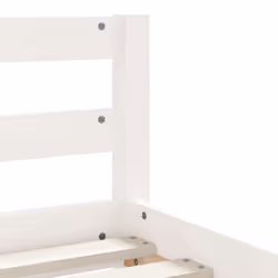 VidaXL 834448 Lit pour enfant Blanc Bois - Vue supplémentaire 8