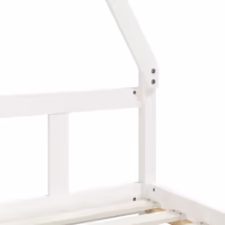 VidaXL 834454 Lit pour enfant Blanc Bois - Vue supplémentaire 7